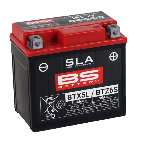 BTZ6S / BTX5L (SLA) HONDA DIO AKU
