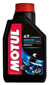 MOTUL 3000 10W40 4T 1L MİNERAL 4 ZAMANLI MOTOR YAĞI