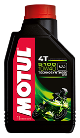 MOTUL 5100 10W40 4T 1L YARI SENTETİK 4 ZAMANLI MOTOR YAĞI