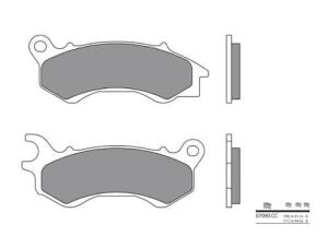 HONDA PCX125/150 CARBON ÖN FREN BALATASI BREMBO