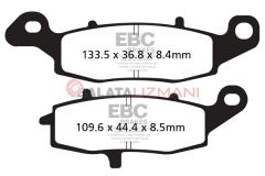 Suzuki DL 650 XK7/XK8/XK9/XA0 V-Strom X (2007-2011) Organik Sag Ön Fren Balatasi EBC FA231