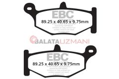 Suzuki DL 1000 AL4/AL5/AL6/AL7/AL8 V-Strom (ABS) (2014-2018) Organik Arka Fren Balatasi EBC FA419