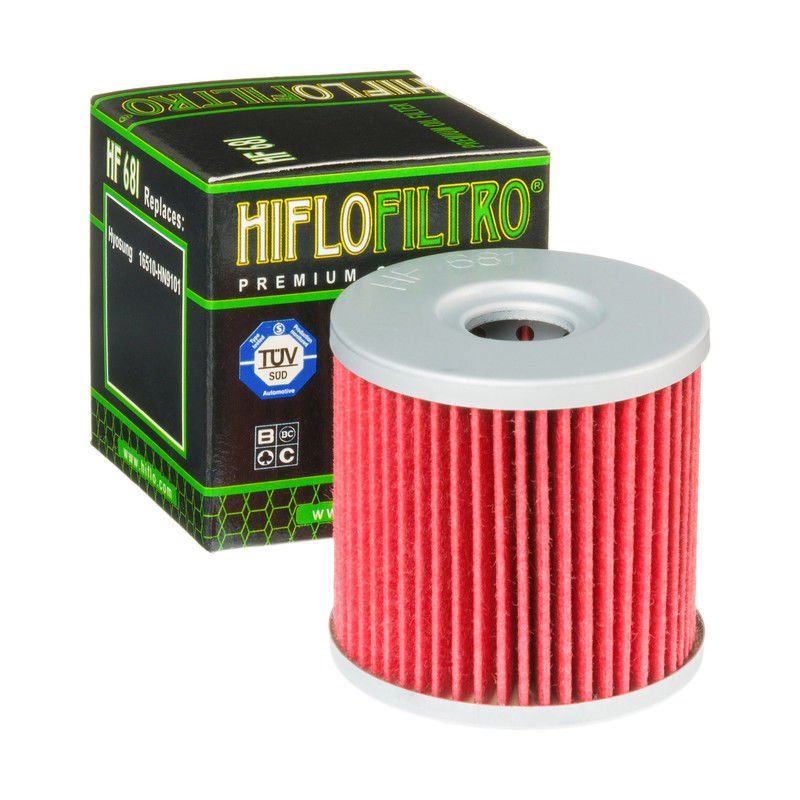 Hyosung GT650 R Comet EFI (2009-2015) Hiflo Premium Kağıt Yağ Filtresi HF681