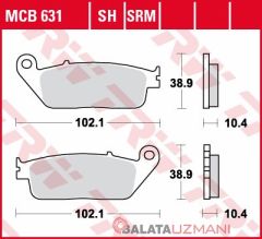 Yamaha YP 250 R X-Max, ABS (2010-> --) Ön Sinter Fren Balatasi TRW MCB631SRM