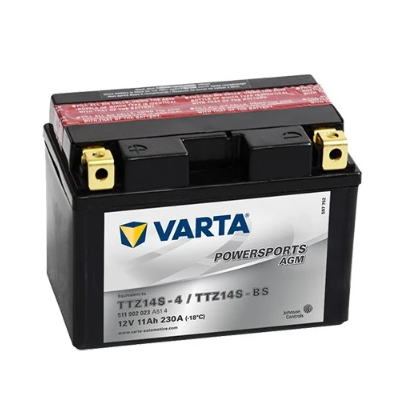 Honda NC700/750 (2011-2024) VARTA 12V 11Ah Motosiklet Aküsü ( YTZ14S )  TTZ14S-BS