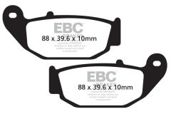 Honda MSX125 D GROM (2013-2014) Arka Organik Kevlar Fren Balatasi EBC FA629