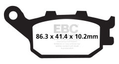 Honda NC 700 XAC/XAD - DCT (2012-2013) Arka Yari Sinter Fren Balatasi EBC FA174V
