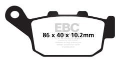 Honda NC 700 XC/XD (2012-2013) Arka Yari Sinter Fren Balatasi EBC FA140V