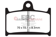 Triumph Speed Triple (EFI 955cc - 6 Bolt Front Disc) (1999-2004) Organik Ön Fren Balatasi EBC FA236*