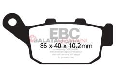 Honda XL 650 VY/V1-V7 Transalp (2000-2007) Organik Arka Fren Balatasi EBC FA140