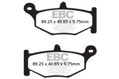 Suzuki GSX 1300 BKK8/BKK9/BKL0/BKL1 B-King (2008-2012) Arka Organik Kevlar Fren Balatasi EBC FA419