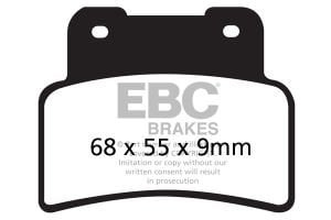 Peugeot XP 400  Ön Fren Balatasi EBC