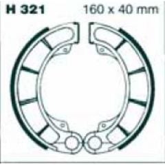 Honda VT 750 DC7/DC8 Shadow Spirit (2007-2009) Organik Arka Fren Balatasi EBC H343