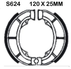 Suzuki UK 110 L5/L6/L7/L8 Address (2015-2018) Organik Arka Fren Balatasi EBC S624