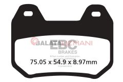 BMW K1200 LT (Evo-Integral ABS) (2000-2009) Organik Arka Fren Balatasi EBC FA304