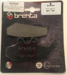 PEUGEOT / PIAGGIO / VESPA BRENTA Ön BALATA 431-107 EBC KODU FA194