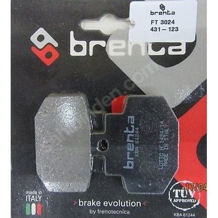 PIAGGIO / VESPA BRENTA Arka BALATA 431-123 EBC KODU FA261