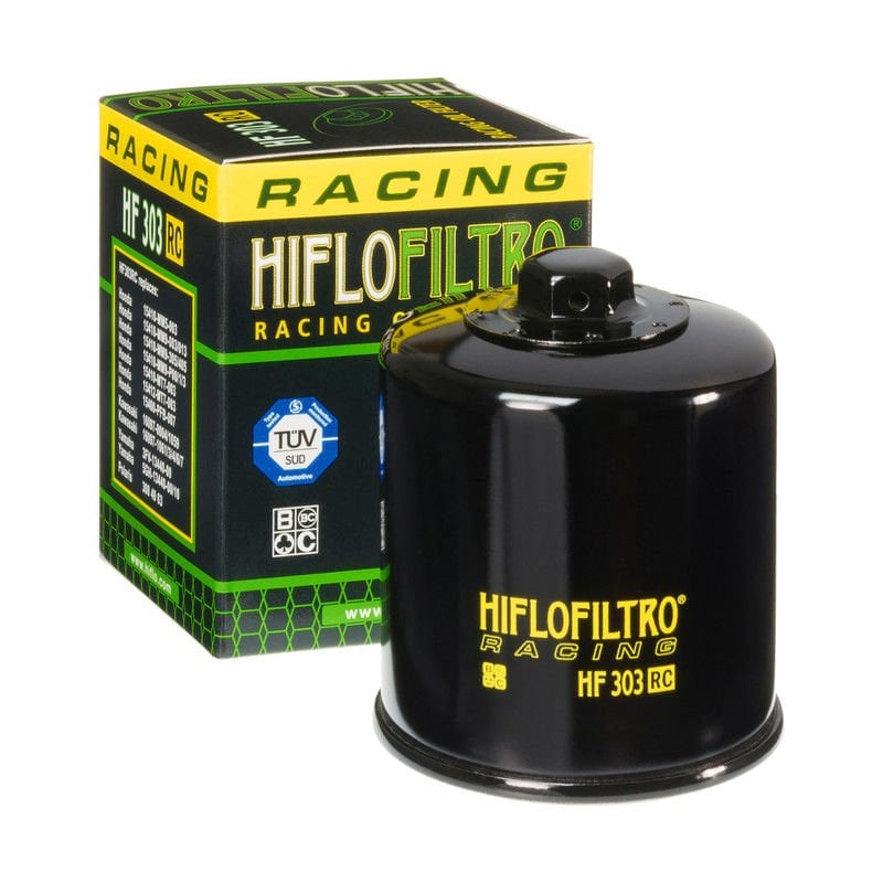 Honda VLX400 Shadow (Japan) (2000 ve Sonrası) Hiflo Premium Racing Metal Yağ Filtresi HF303RC