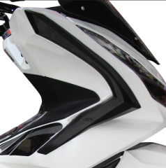 GP Kompozit Honda PCX 125 / 150 2021-2024 Uyumlu Üst Bacak Koruma Siya