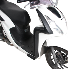 GP Kompozit Honda Dio 2021-2024 Uyumlu Bacak Koruma Siyah