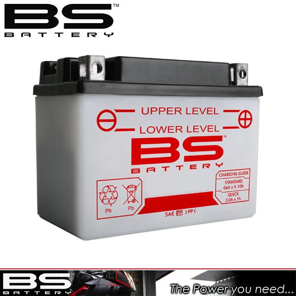 BB12AL-A (YB12AL-A) 12V 12Ah 165CCA 134x80x160 Bs-Battery standart motosiklet aküsü