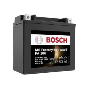 BMW F650 / F700 / F800 / F900 BOSCH JEL  YTX14-BS 12V12 AH Kuru Bakımsız Akü