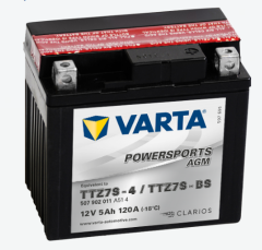 VARTA TTZ7S-BS 12V 5Ah Motosiklet AKÜSÜ