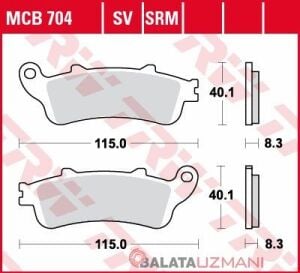 HONDA CBF500 CBR1100XX GL1800 ST1300 PAN EUROPEAN KAWASAKİ VULCAN 650S SİNTERLİ FREN BALATASI