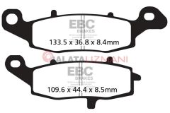 Suzuki GSR 750 AL2/AL/AL4/AL5/AL6 (ABS) (2011-2016) Organik Sol Ön Fren Balatasi EBC FA229