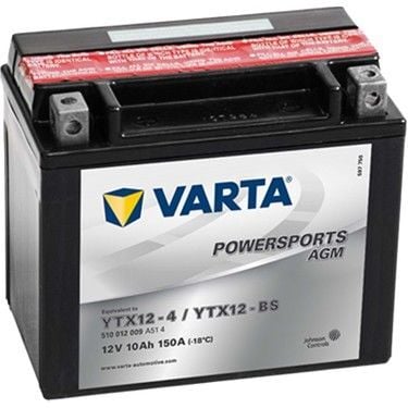 Piaggio Beverly 400 VARTA 12V 10Ah Motosiklet Aküsü YTX12-BS