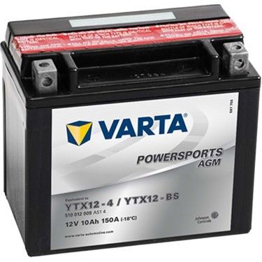 Piaggio Beverly 400 VARTA 12V 10Ah Motosiklet Aküsü YTX12-BS